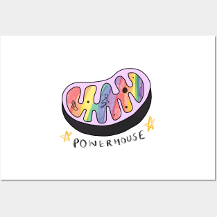 LGBTQ Mitochondria Powerhouse Posters and Art